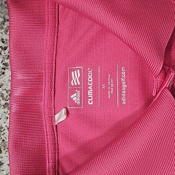 Adidas ClimateCool Sleeveless Button up Pink Top Size M - Picture 5 of 8